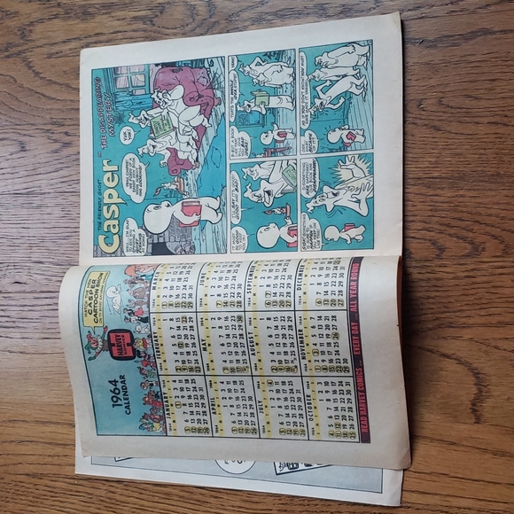 Vintage 60s Casper The Friendly Ghost Vol. 1 No. 68 Harvey Comics Comic Book - Picture 3 of 16